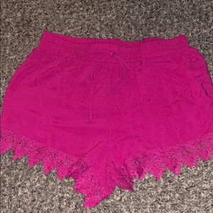 Float pink shorts